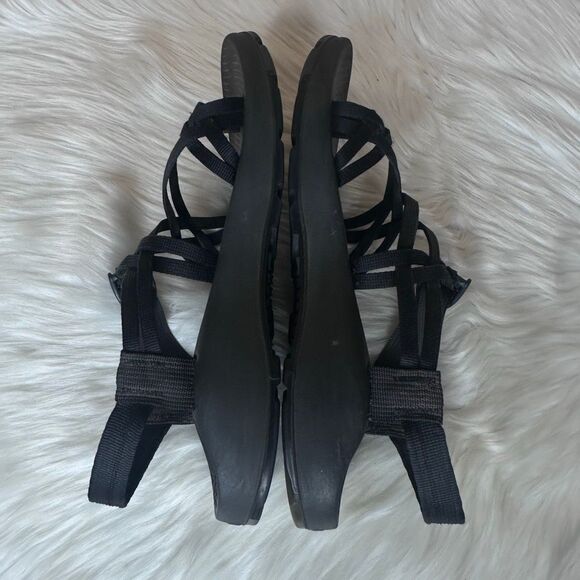 Chaco Z/Cloud X Women's Strappy Sport Comfort Sandals Black Size 10 - Picture 8 of 10